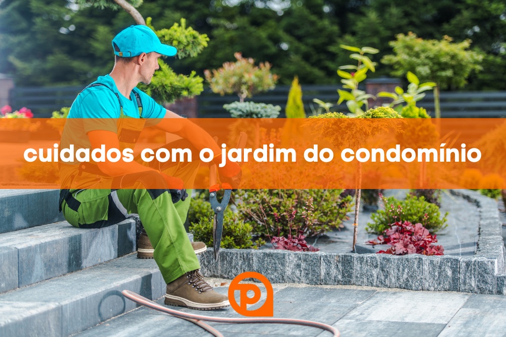 jardim do condomínio
